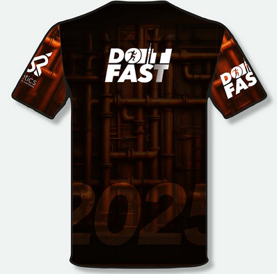 DO IT FAST Laufshirt "Stahl"