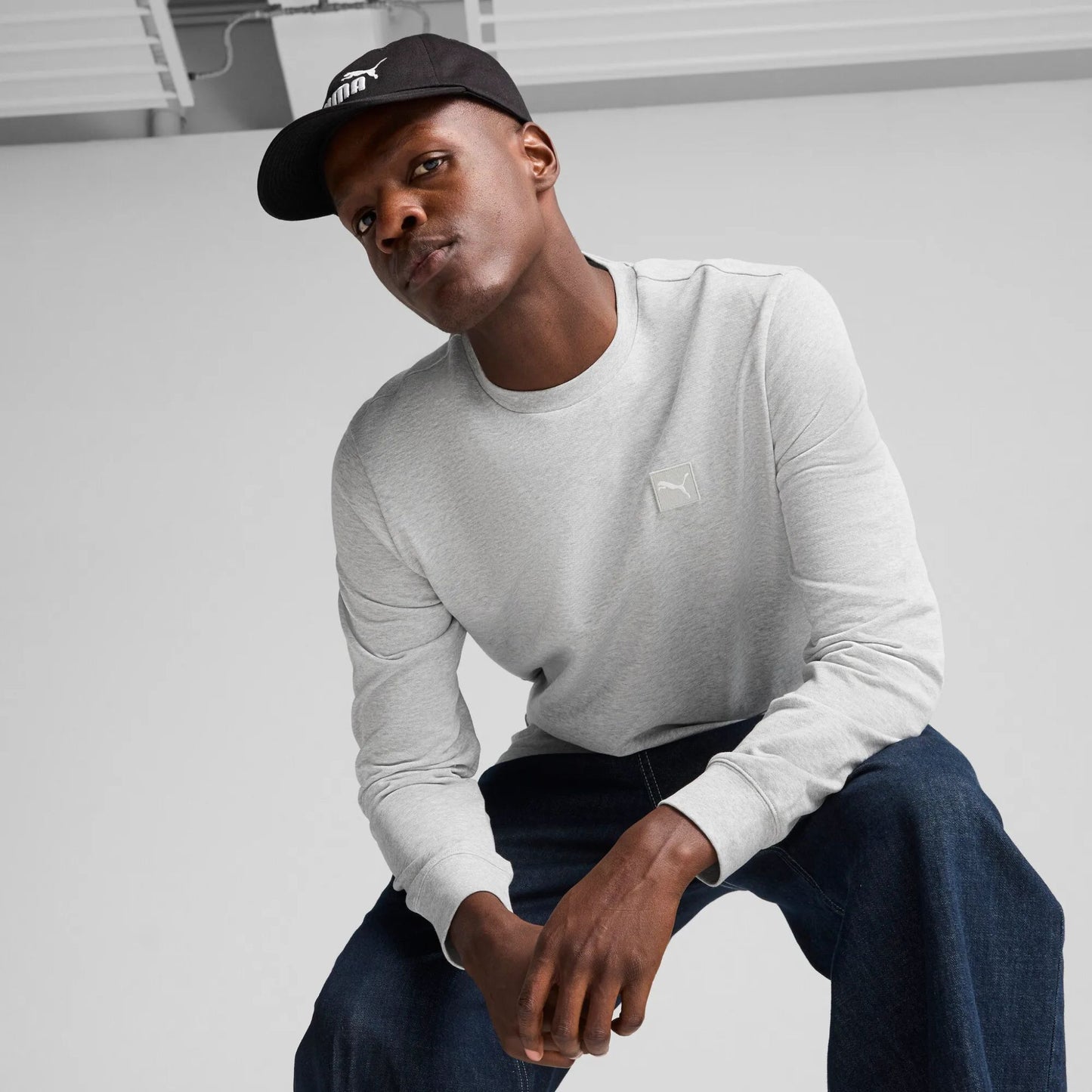 Puma Sweatshirt grau