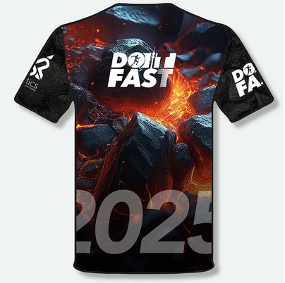 DO IT FAST Laufshirt "Kohle"