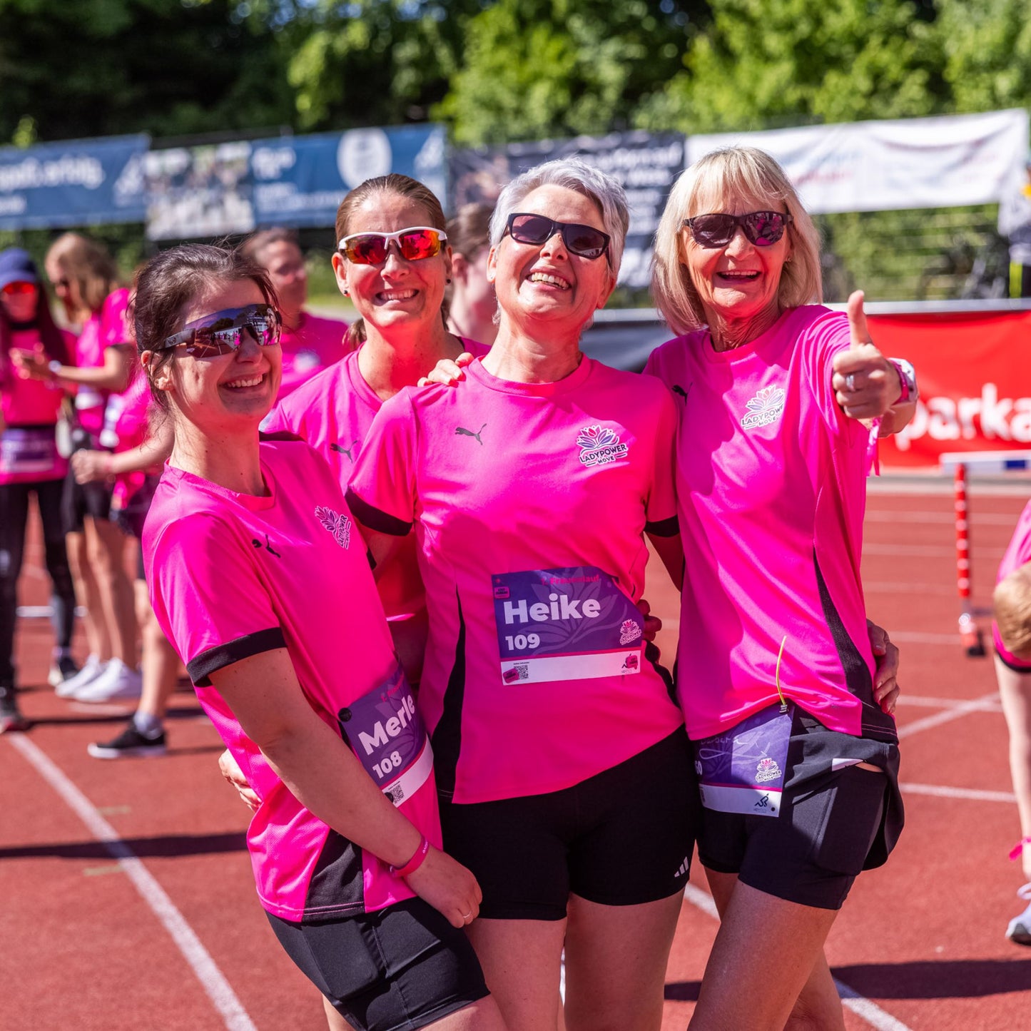LadyPowerMove Frauen-Laufshirt
